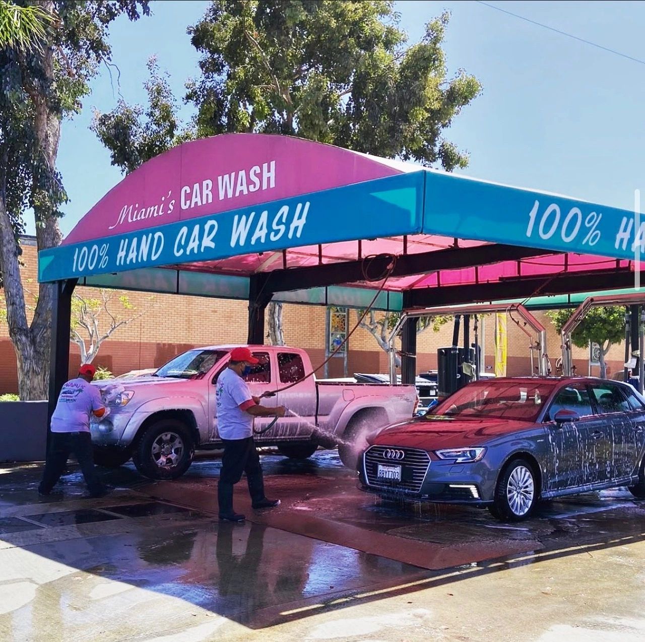 Miami's Car Wash facility